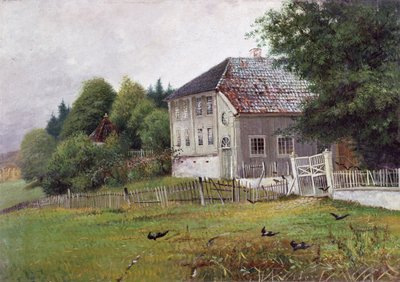 Huis van een notaris, Drobak door Carl Edvard Diriks