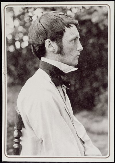 Portret van Heinrich Vogeler (1872-1942) 1898 door Carl Eeg