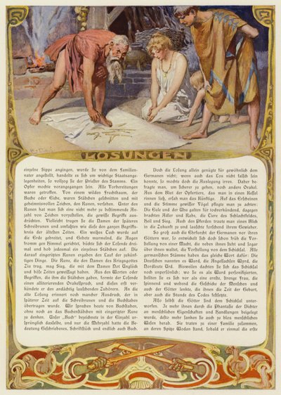 Runen lezen door Carl Emil Doepler