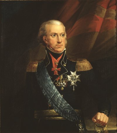 Portret van koning Karel XIII van Zweden (1748-1818) door Carl Frederick von Breda