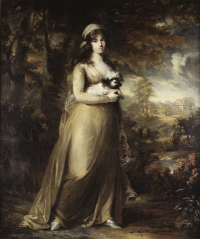 Portret van de operazangeres Teresa Vandoni door Carl Frederick von Breda