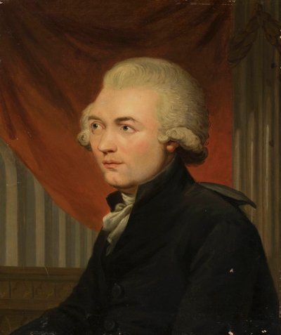 Portret van de organist en componist Georg Joseph Vogler 1749-1814 door Carl Frederik von Breda
