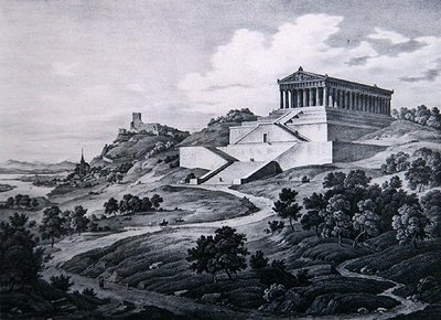 De Walhalla door Carl Friedrich Heinzmann