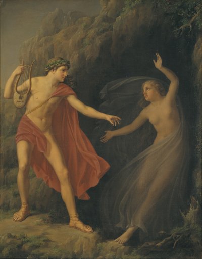 Orpheus en Eurydice door Carl Goos