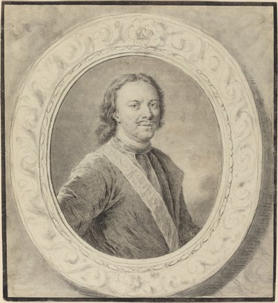 Peter de Grote van Rusland door Carl Guttenberg