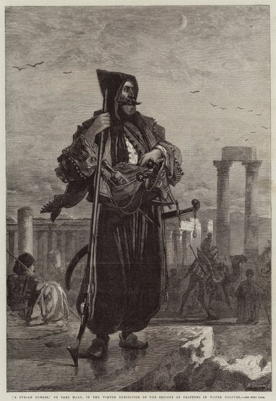 Een Syrische Gowass door Carl Haag