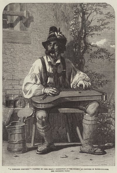 Een Tiroler Componist door Carl Haag
