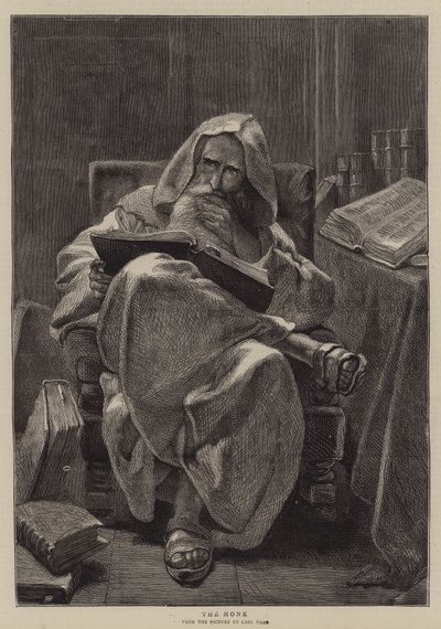 De Monnik door Carl Haag