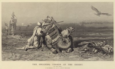 De Aanvallende Terreur van de Woestijn door Carl Haag