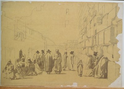 De Klaagmuur door Carl Haag