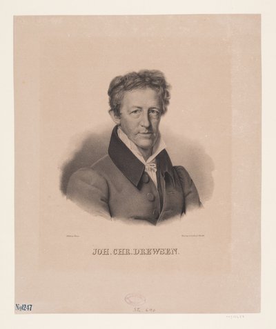 Johan Christian Drewsen door Carl Henckel