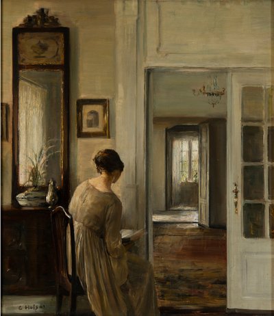 Lezing. De Vrouw van de Schilder door Carl Holsoe