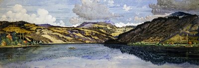 Santa Margherita en Aegeri Zee door Carl Johan Forsberg