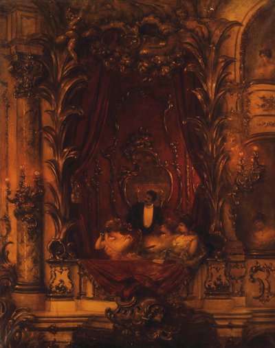 Een avond in de opera door Carl Kahler