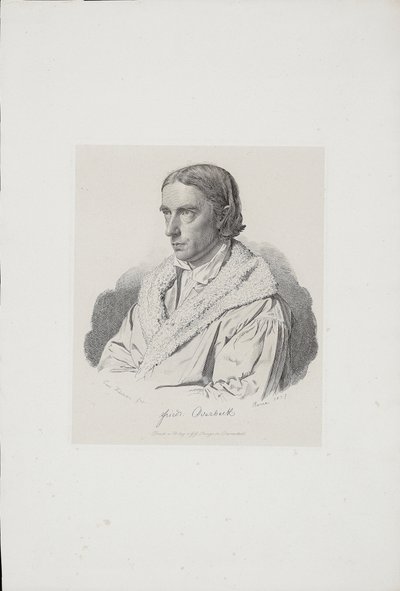 Johann Friedrich Overbeck 1789-1869 door Carl Küchler
