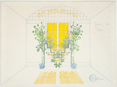 Åt Solsidan door Carl Larsson