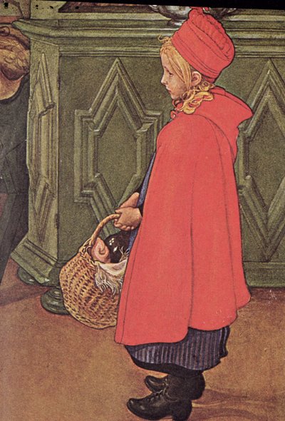 De boodschappen thuisbrengen door Carl Larsson