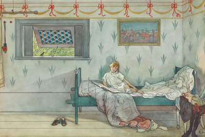 Kukeleku, het is zeven uur door Carl Larsson
