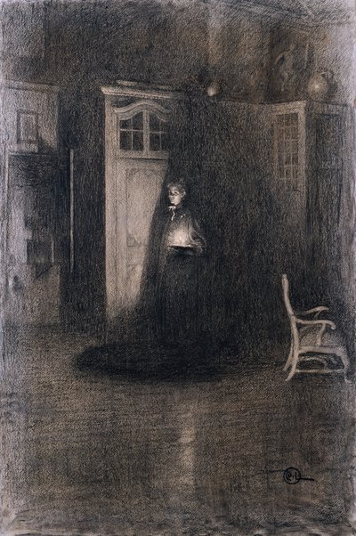 Goede Nacht door Carl Larsson