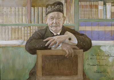 Ludvig Loostrom, 1908 door Carl Larsson