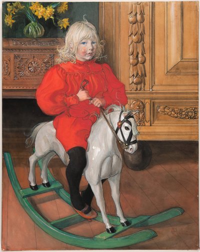 ‘Murre’. Portret van Casimir Laurin door Carl Larsson