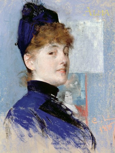 Portret van Alma door Carl Larsson