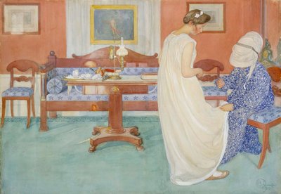 Het Bruidsmeisje door Carl Larsson