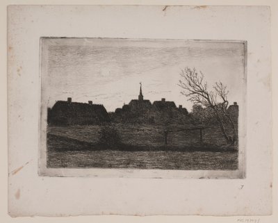 Hornbæk Kerk, Zomeravond door Carl Locher