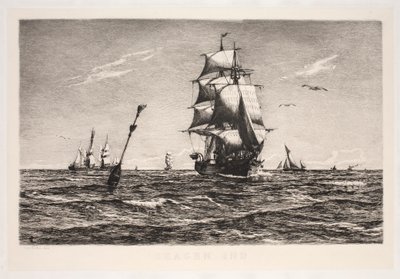 Skagen ind door Carl Locher