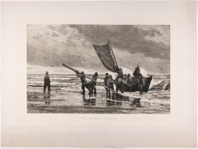Bij het strand van Skagen door Carl Locher