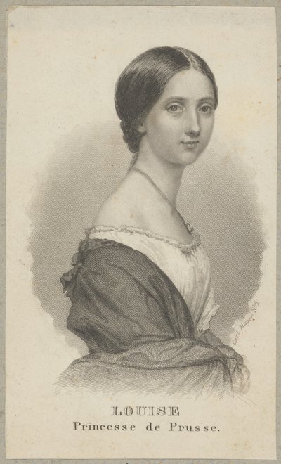 Louise van Pruisen (ook: Louise van Mecklenburg-Strelitz, eigenlijk Louise Augusta Wilhelmina Amalia van Mecklenburg-Strelitz, 1776 Hannover - 1810 Hohenzieritz) - prinses van Mecklenburg-Strelitz, koningin van Pruisen als echtgenote van koning Frederik door Carl Mayer
