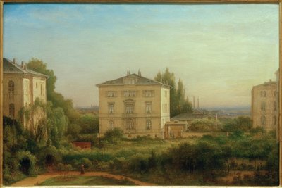 Frankfurt / M. Huis Weserstr. Nr. 7 door Carl Morgenstern