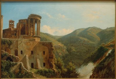 Tivoli, Tempel van Vesta door Carl Morgenstern