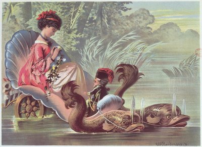 Op het water, illustratie uit 