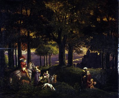 De verdwaalde ridder door Carl Philipp Fohr