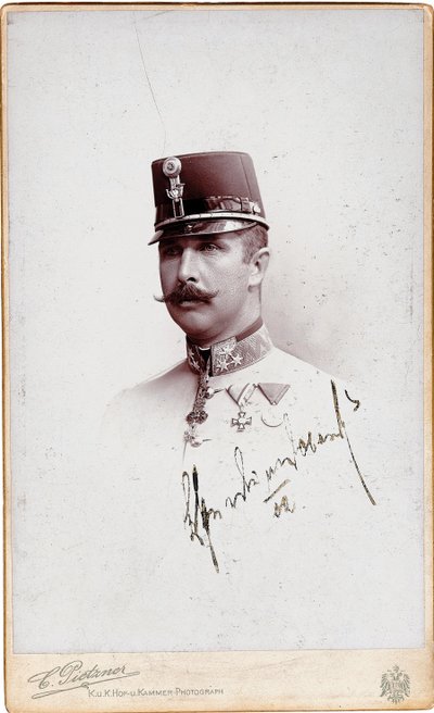 Aartshertog Franz Ferdinand van Oostenrijk door Carl Pietzner