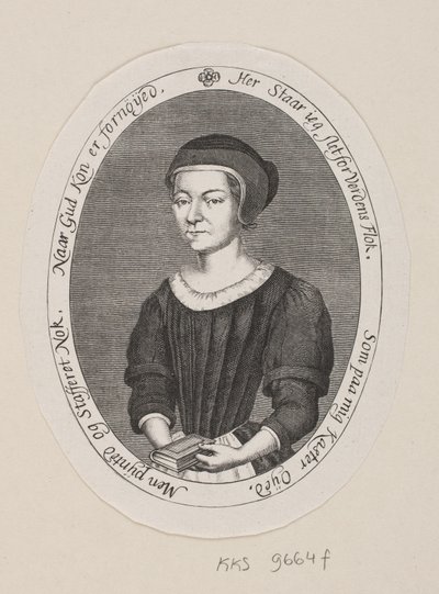 Dorothea Engelbrechtsdatter door Carl Poulsen