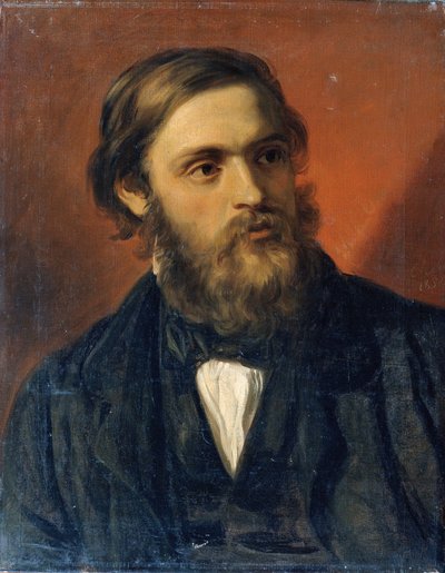 Hofrat Burian door Carl Rahl