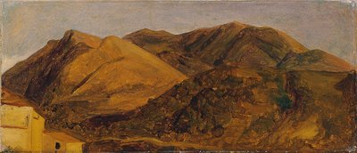 Italiaans landschap door Carl Rahl