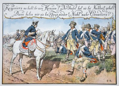 De ochtend na de aanval bij Hochkirch door Carl Röchling