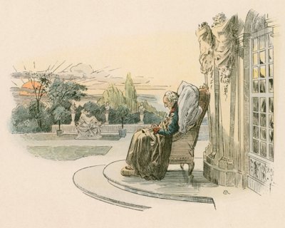 Frederik de Grote (1712-1786) op hoge leeftijd door Carl Rohling