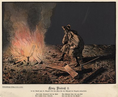Koning Frederik de Grote van Pruisen door Carl Röchling