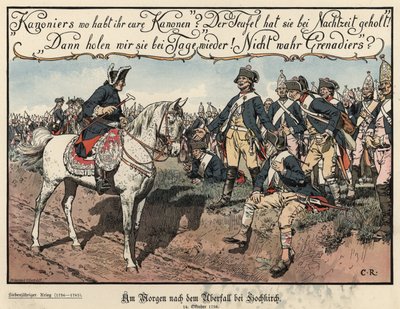 De ochtend na de aanval bij Hochkirch door Carl Röchling