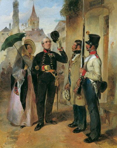 De wachtpost door Carl Schindler