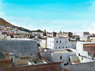 Noord-Marokko, Tetouan, beelddatum: circa 1910. Carl Simon Archief door Carl Simon