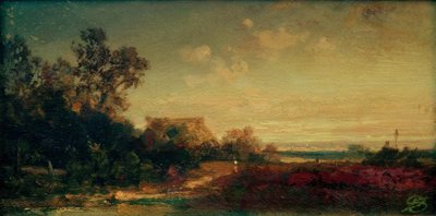 De mos hut door Carl Spitzweg