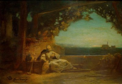 Ridder Toggenburg door Carl Spitzweg