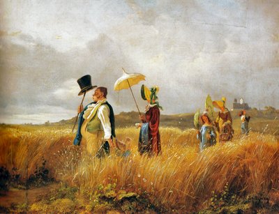 Zondagse Wandeling door Carl Spitzweg