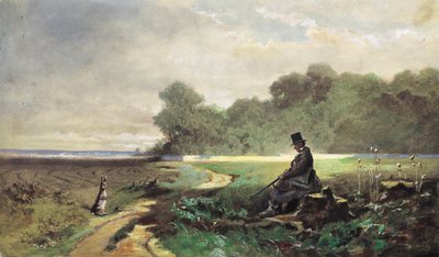 De zondagse jager door Carl Spitzweg