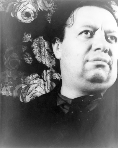 Diego Rivera, tijdens een bezoek aan New York door Carl Van Vechten